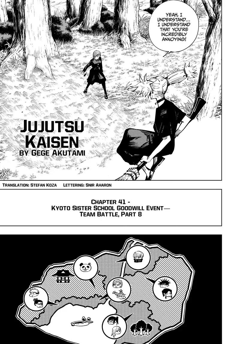 Jujutsu Kaisen Chapter 41 1